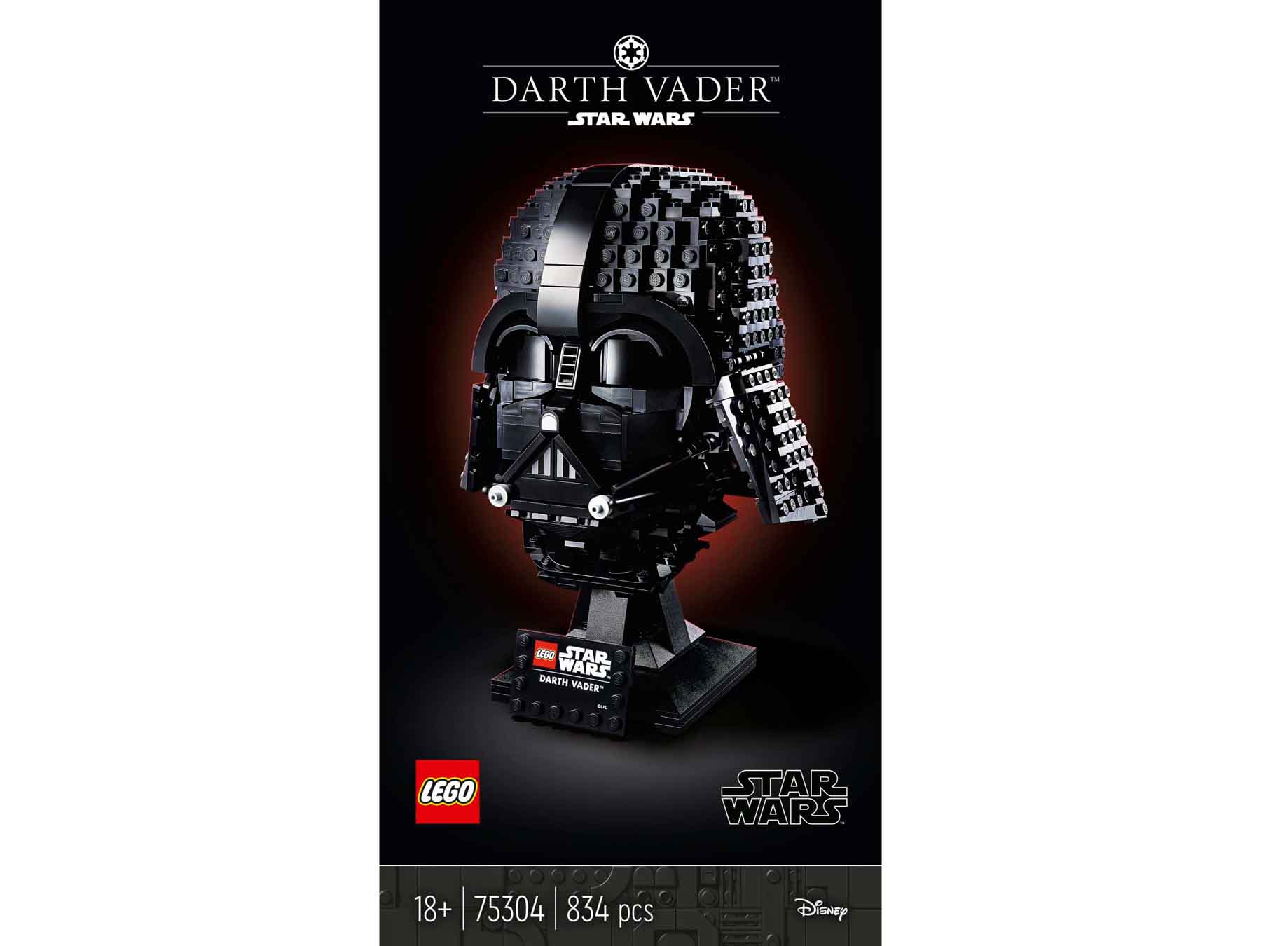 Buy LEGO DARTH VADER HELMET STAR WARS TM 18 At Best Price | Jaipur Duty ...